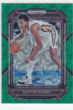 2023/24 PANINI PRIZM DRAFT PICKS..SCOTTIE BARNES..CHOICE GREEN PRIZM../8..# 62