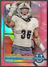 2022 Bowman University Toa Taua Chrome Pink Refractor #25 1st Bowman Nevada