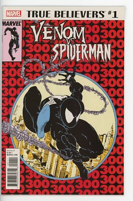 TRUE BELIEVERS: VENOM vs. SPIDER-MAN #1 NM 2018 TODD MCFARLANE COVER & ART b-219