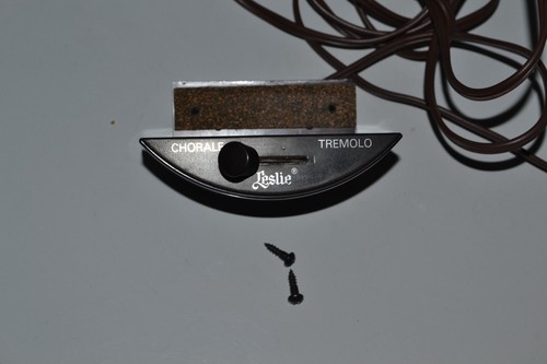 Hammond Leslie organo corale tremolo mezza luna interruttore vintage piombo lungo - Foto 4 di 6