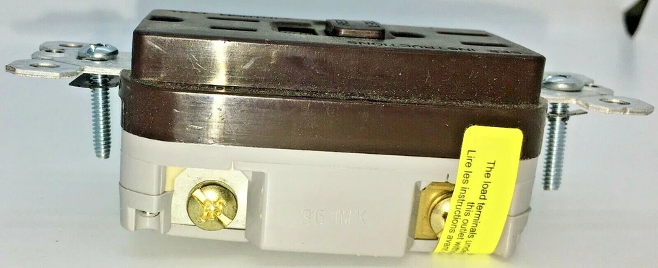 LOT OF 10 Legrand Pass Seymour Test Monthly 1595 GFCI BROWN FREE SHIP b - Image 4 of 4