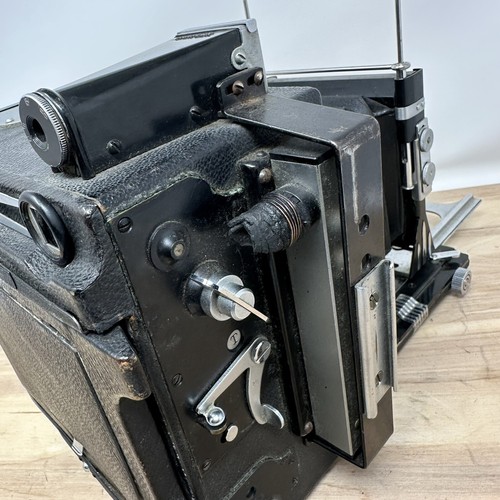 Graflex Speed Graphic 3x4 Large Format Camera w/ 13.5cm f/4.5 F.Deckel München - Picture 10 of 24