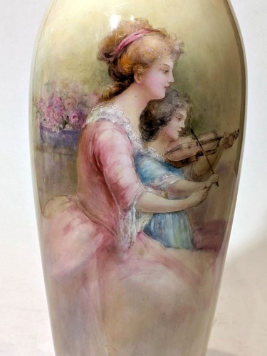 Antique Royal Doulton Vase — Hand Painted by George White, Circa 1901 - Picture 5 of 15