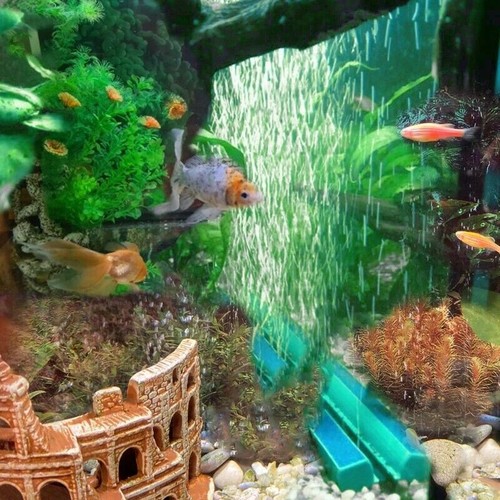 Barra de cortina de burbujas de piedra arenisca de aire 2/4 acuario tanque de peces aireador bomba de aire de oxígeno - Imagen 11 de 11
