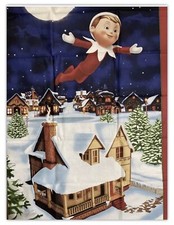 OOAK Elf on the Shelf or Rudolph Quilt/Comforter Baby/Child Christmas/Holiday