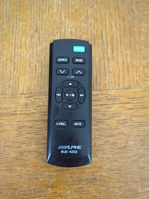 OEM Genuine ALPINE RUE-4202 Remote for Alpine Car Stereo Receiver - Tested