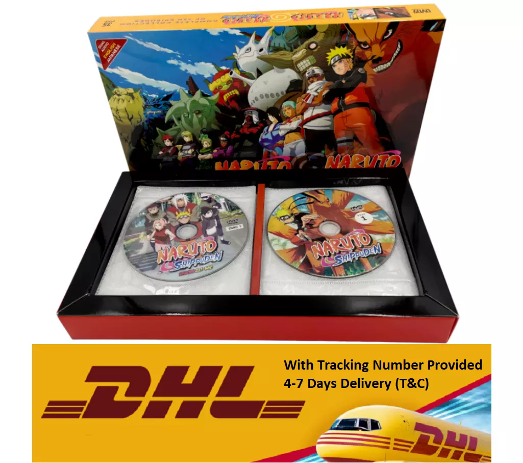 English Dubbed Naruto Shippuden Complete Series DVD Ep 1-720End FREE  SHIPPING