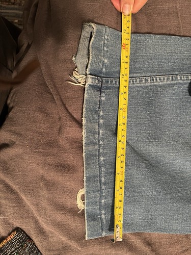 vintage Retro wide leg jeans women 24” Waist X 29 Inseam - Picture 4 of 4
