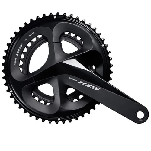 SHIMANO 105 front cranks crankset chainset 2x11 105 r7000 Black 175mm 53-39