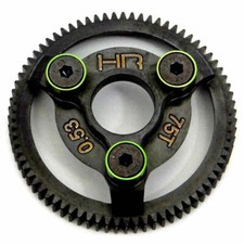 Hot Racing Traxxas Hardened Steel 48p Spur Gear 75t, Green STE875 NIP