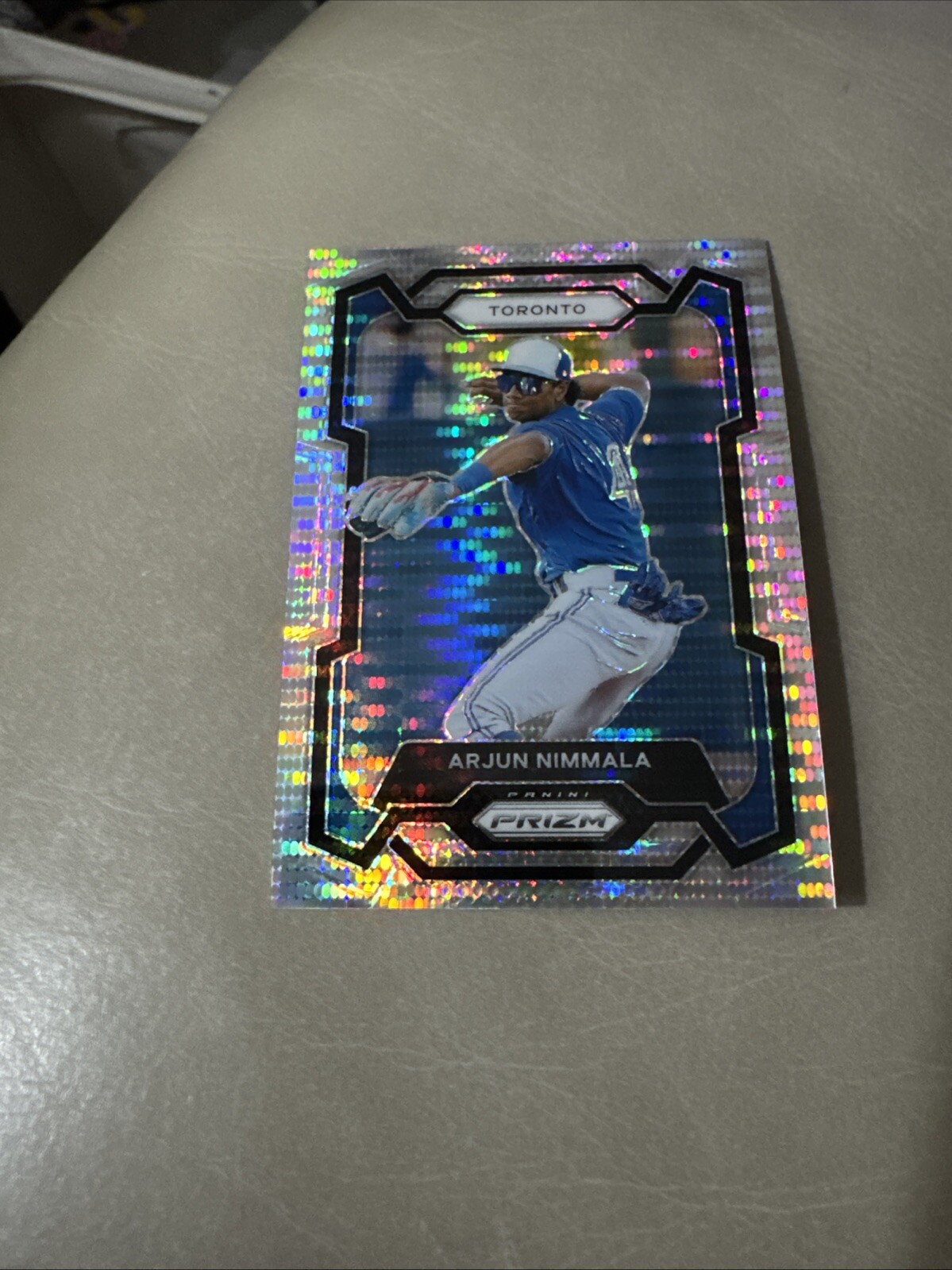 2024 Panini Prizm Baseball ARJUN NIMMALA PULSAR PRIZM /499 #232 TORONTO