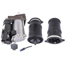 Paar Hinten Luftfederb&auml;lge + Kompressorpumpe F&uuml;r Mercedes Viano / Vito Bus W639