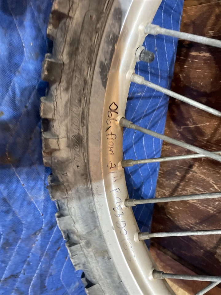 KTM 125MX 125 SX 1992 llanta delantera montaje giratorio 21"" 066 Foto 3 de 4