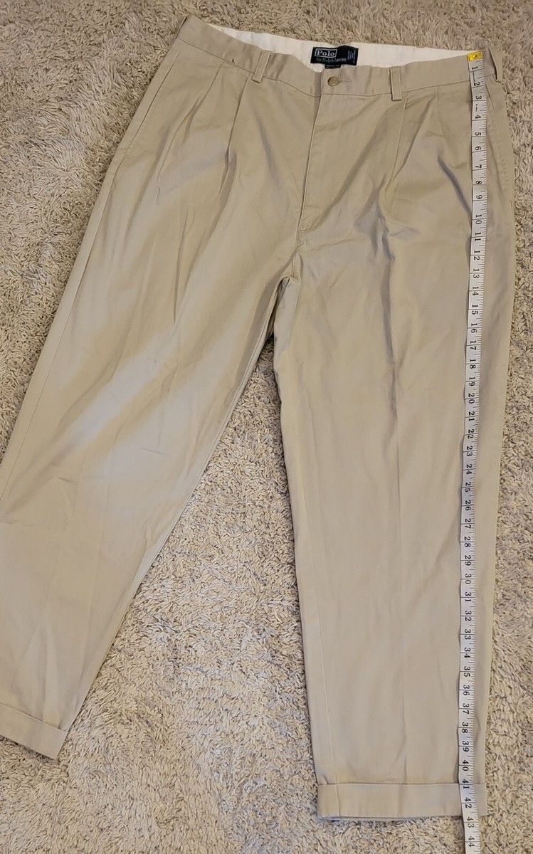 Vintage Polo Ralph Lauren Hammond Pant 38x30 (Fits 36x30) Pleated