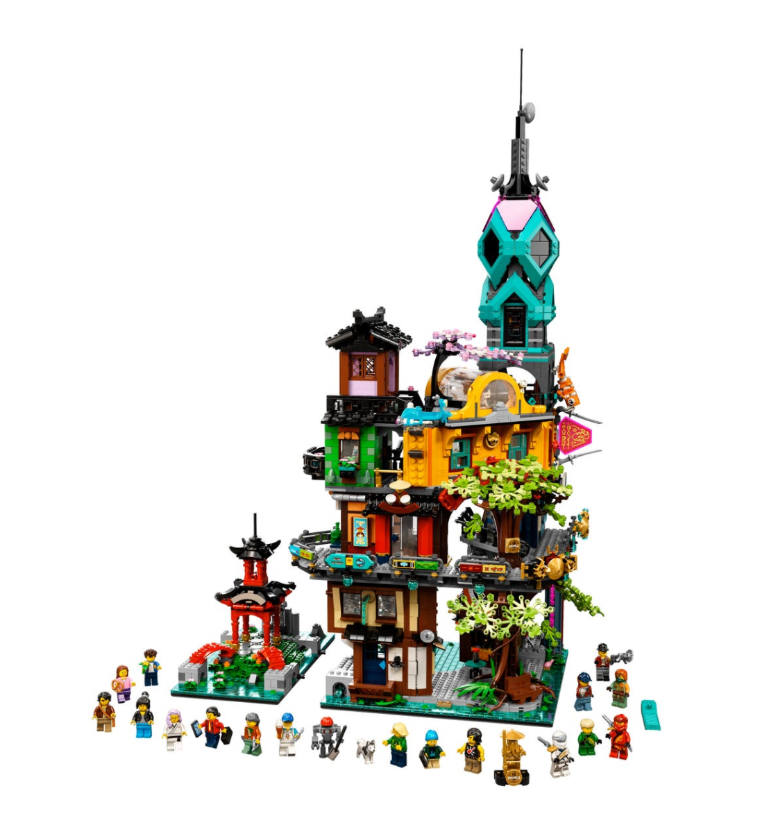 Authentic LEGO 71741 NINJAGO® City Gardens Set (5686pcs) New