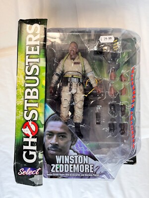 VERPACKTE GHOSTBUSTERS DIAMOND SELECT SERIE WINSTON ZEDDEMORE SPIELZEUG ACTIONFIGUR