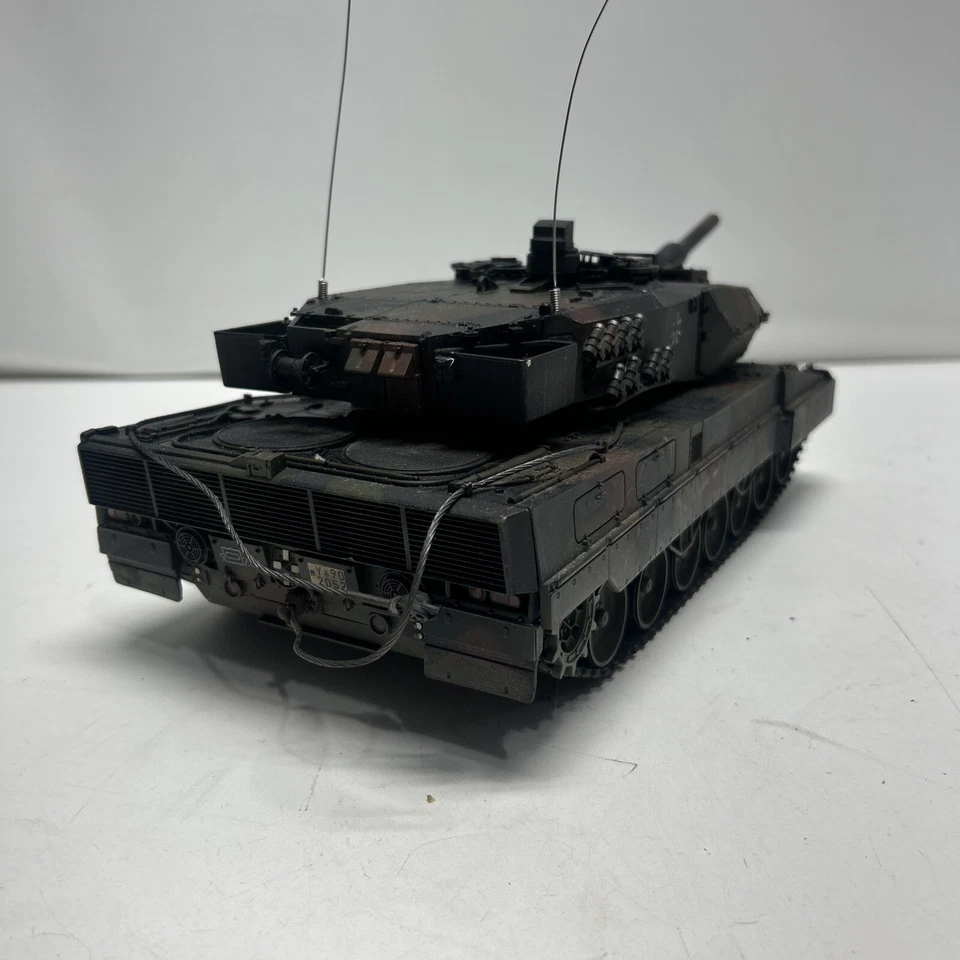 ДЕФЕКТНЫЙ VSTANK 124 немецкий танк Leopard2 WWII 24G RC боевой танк только W G3D - Изображение 3 из 4