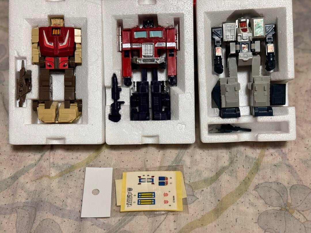トランスフォーマー G1 ジュニア TF JR ヒーローパック 3個セット Transformers G1 Junior TF JR Hero Pack Set of 3 472637 | eBay