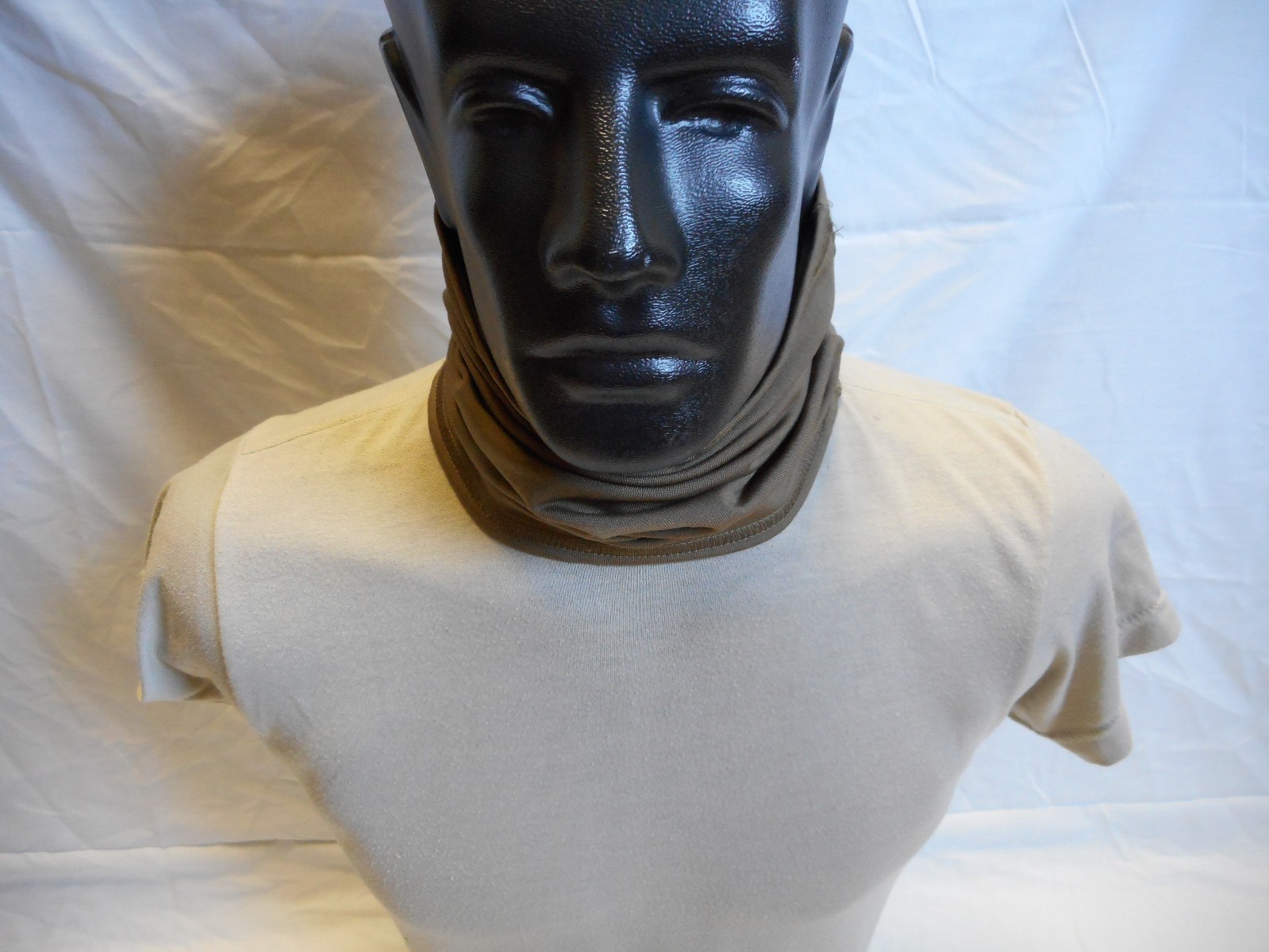 MILITARY ISSUE, COYOTE, NECK GAITER, NSN 8440013878509, PREOWNED