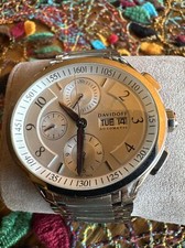 Davidoff Very Zino Chronograph Automatic Swiss Stainless 10009 Valjoux 7750...