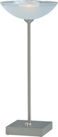Tischleuchte H41Cm Led In Nickel Tischlampe Modern Schreibtischlampe Dimmbar