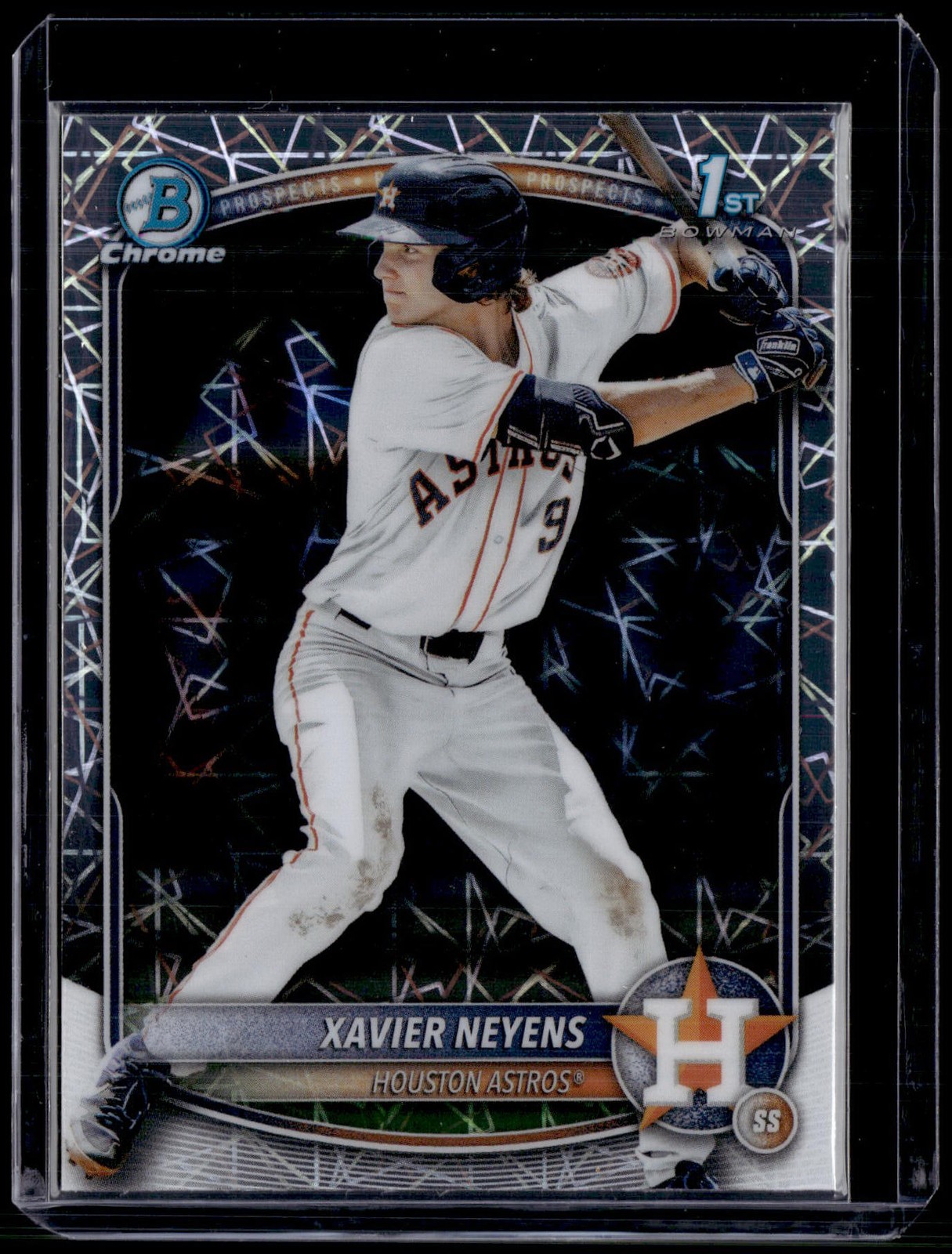 2025 Bowman Draft #BDC-2 Xavier Neyens Chrome Laser Refractor