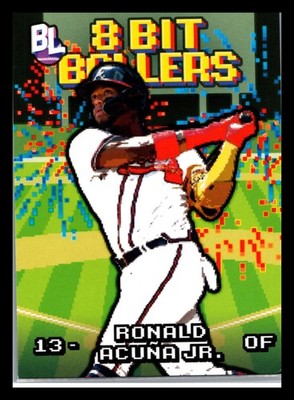 2023 Topps Big League #8B-7 Ronald Acuña Jr. 8 Bit Ballers