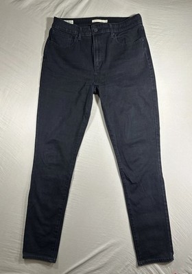 Levi's 721 High Rise Skinny Jeans Women's 31x30 Dark Wash Big E Premium 18882