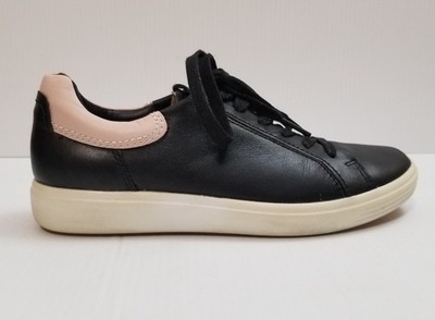 ECCO Women s Soft 7 Size 5 Runner Sneakers Walking Shoes Black Rose Dust Lion