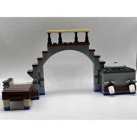 LEGO Indiana Jones Venice Canal Chase 7197 Boats Bridge Kazim & Professor Figs