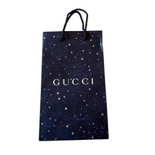 GUCCI Limited Edition 2022 Constellation Stars Paper Shopping Gift Bag 11x6.5