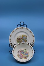 Royal Doulton Bunnykins Cereal Bowl and Child's Plate