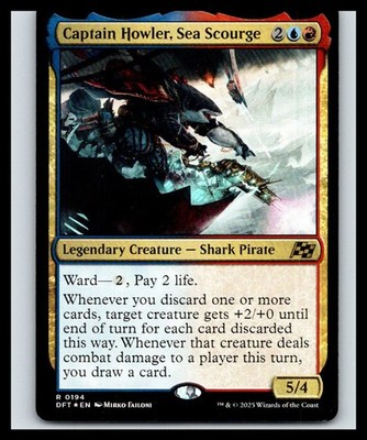 Captain Howler, Sea Scourge Foil | 194 NM/M | Aetherdrift | Magic MTG