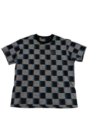 Louis Vuitton Checkerboard Tee Blue - Lightly Worn