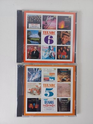 The Telarc Collection Volumes 5 & 6 CD Classical Pops Jazz New Sealed Lot of 2