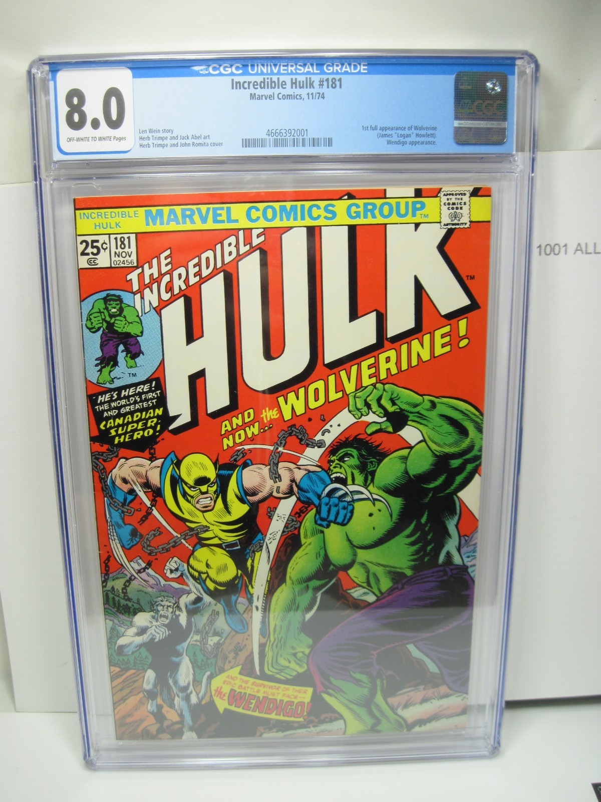 Incredible Hulk #181 Value - GoCollect