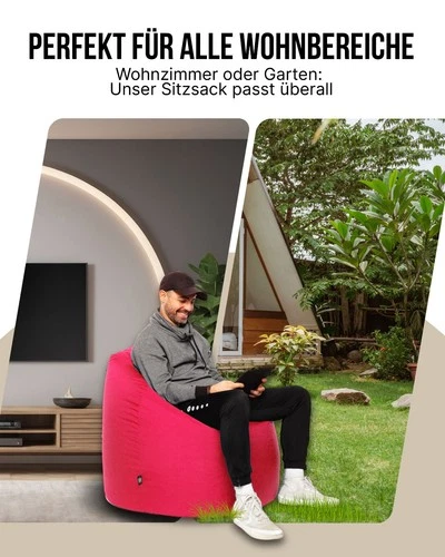 PatchHome Sitzsack XL- Jumbo Sitzkissen Bodenkissen Kinder und Erwachsene - Bild 192 von 203