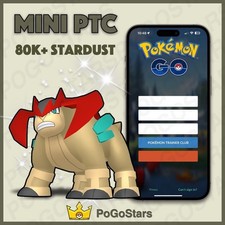 Pokémon PTC Go - Shiny Terrakion - 80K Polvere di Stelle✨Leggi Descrizione✨