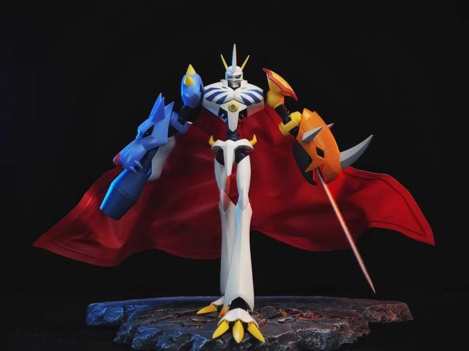 Figura de acción Bandai S.H.Figuarts Digimon Omegamon Edición Color Premium Usada JP Foto 3 de 4