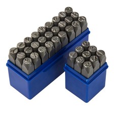 Schlagzahlen Schlachbuchstaben Zahlen Buchstaben Schlagstempel Satz 10mm 36tlg.