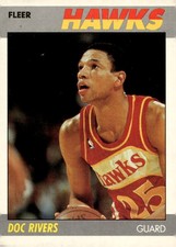 1987-88 Fleer #92 Doc Rivers