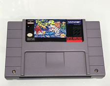 Authentic Pocky & Rocky 2 SNES Nintendo Super Nintendo Game Cartridge (1991)