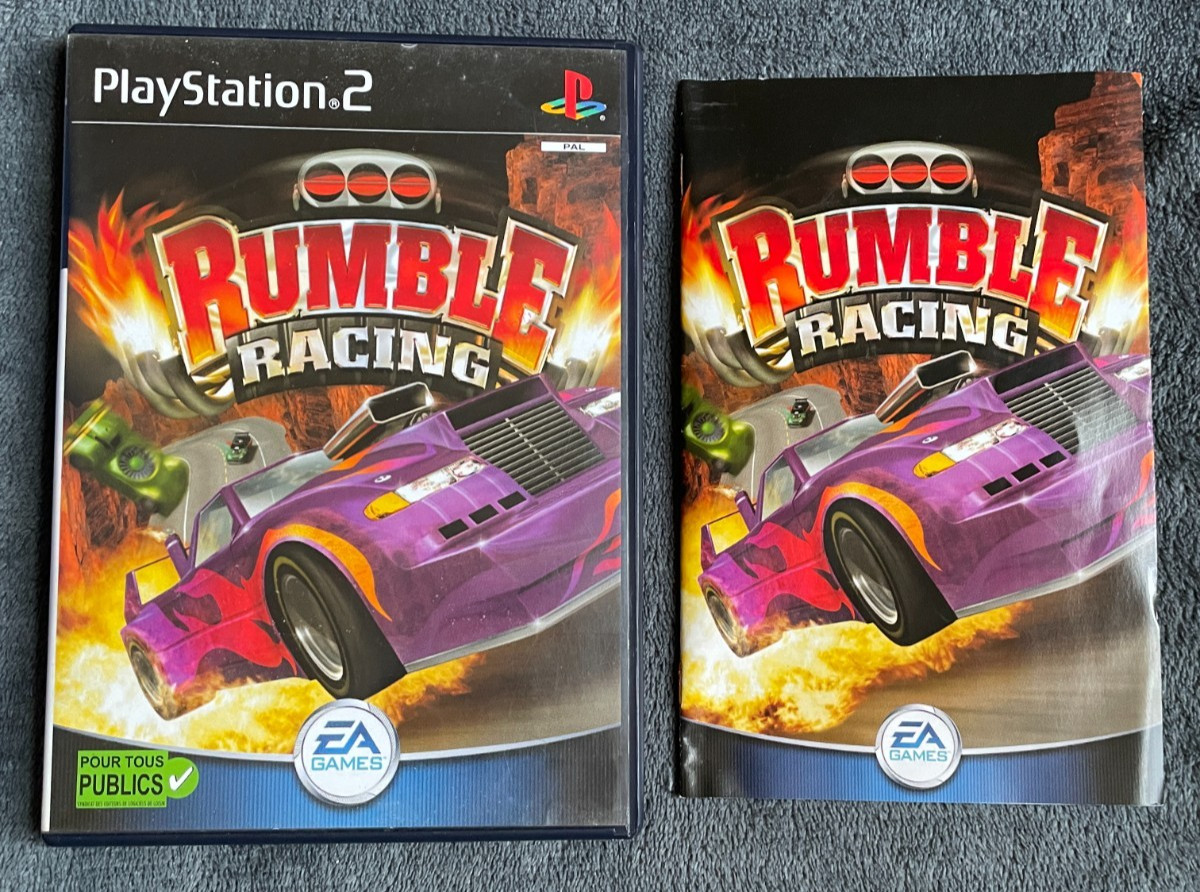 Rumble Racing complet sur Playstation 2 PS2 - FR cd TBE
