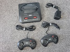 Sega Mega Drive and 2 controllers + Power adapter - Spares or Repair