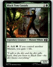 Black Tom Cassidy 715 Commander: Marvel Super Heroes Magic: The Gathering NM