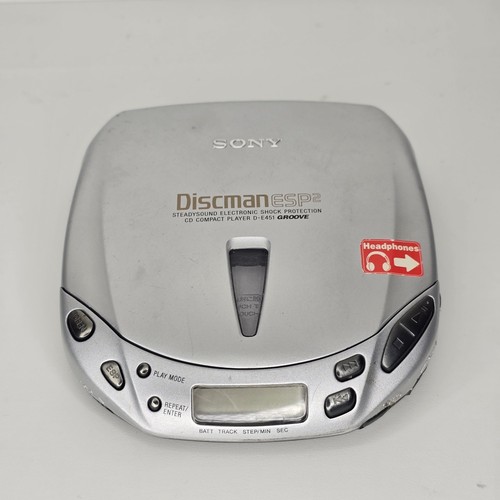 Sony Discman ESP2 Model D-E451 Working
