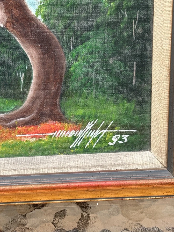 ОРИГИНАЛЬНАЯ КАРТИНА ГАИТЯНСКОГО ХУДОЖНИКА СИМЕОНА МИШЕЛЯ - Изображение 3 из 4