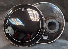Remo Pinstripe Ebony und Evans Emad Resofell ...