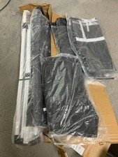 Faltpavillon 3x3m Gazebo Gartenpavillon Partyzelt Oxford-Gewebe Anthrazit NEU