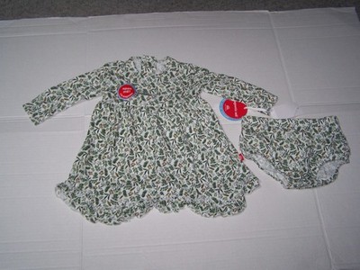 NWT Magnetic Me Boutique Girls Dress w/Cover Size 9-12M Awesome Balsam L/S